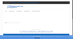 Desktop Screenshot of clinicadentalnovabenicalap.com